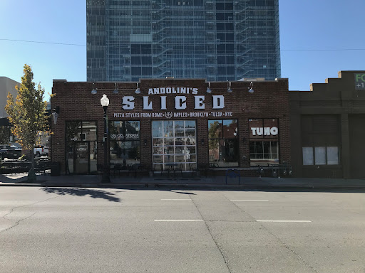 Andolini’s Pizzeria Sliced Blue Dome
