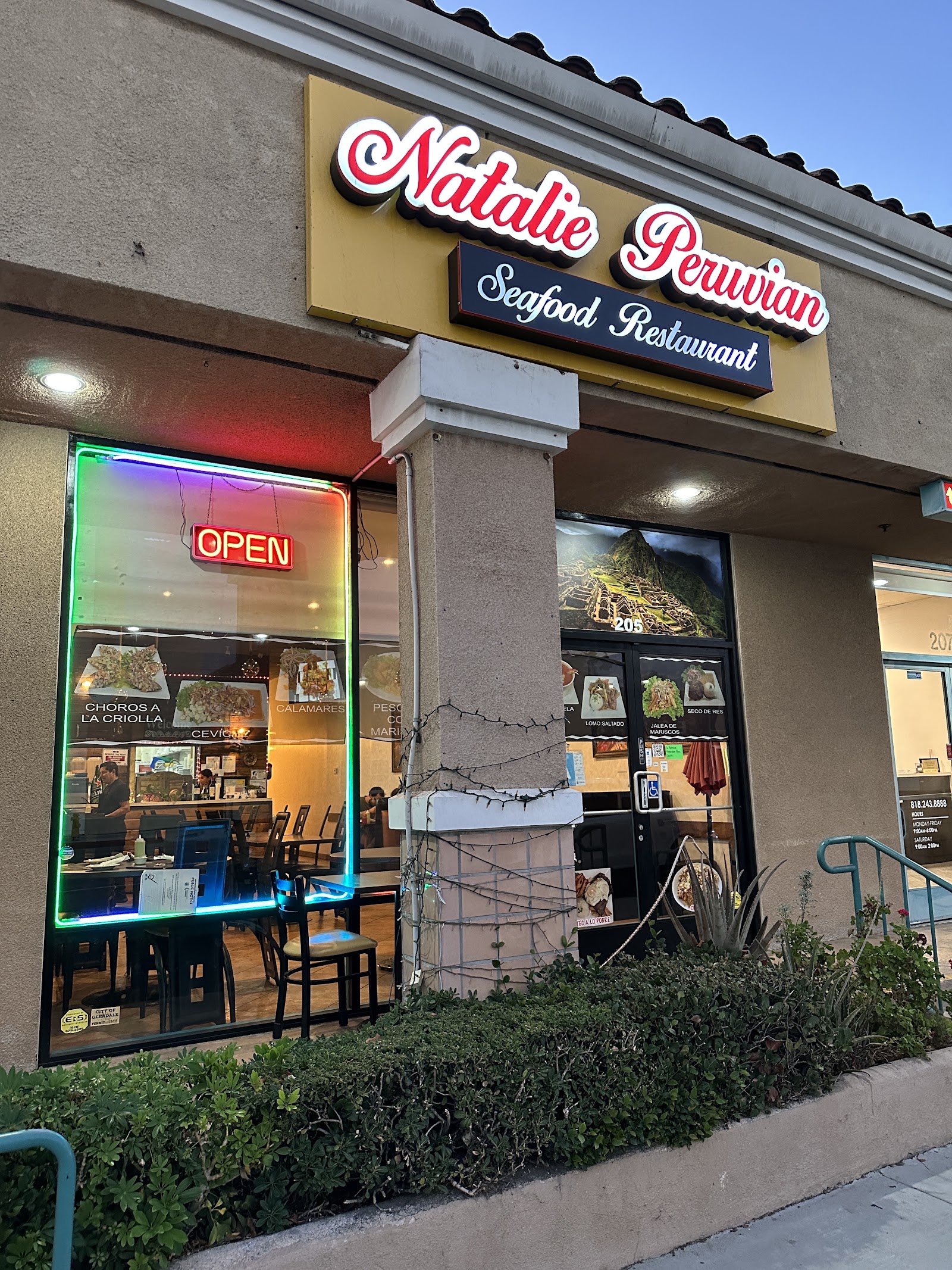 Natalie Peruvian Seafood Restaurant